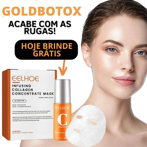 Kit Máscara GoldBotox + Spray VitaC GRÁTIS HOJE