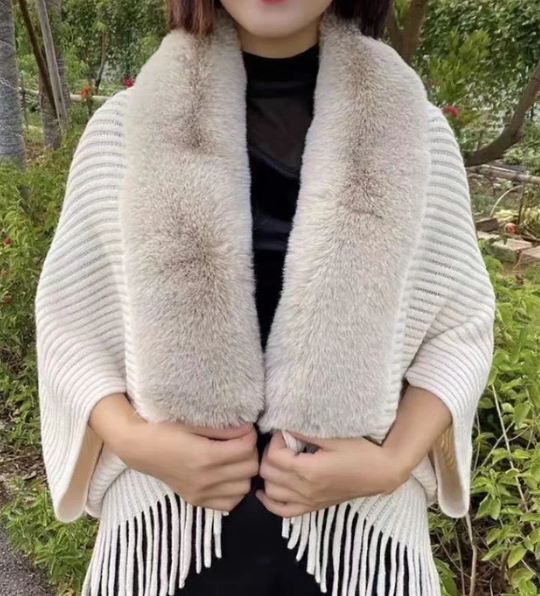 Xale Sofisticado de Alta Qualidade para o Inverno