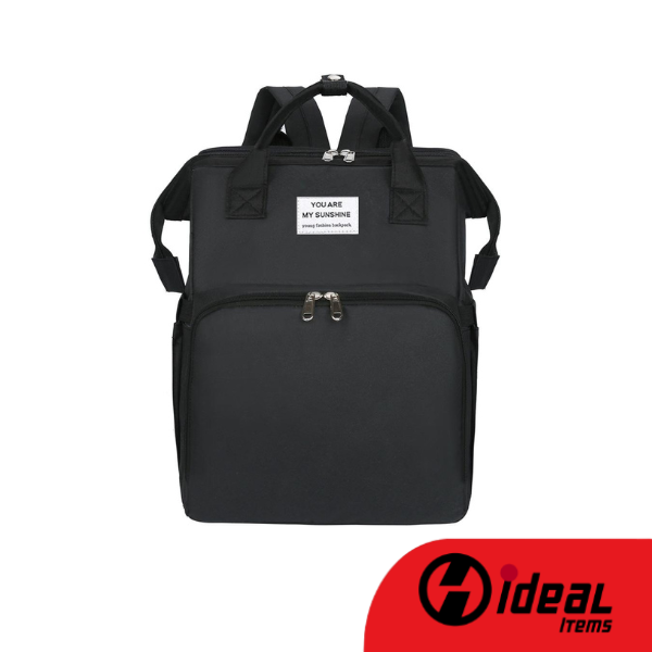 Mochila Bolsa Maternidade Térmica que vira Berço Multifunções Impermeável