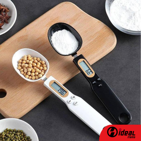 Colher de Medida Portátil com Balança Digital para Alimentos