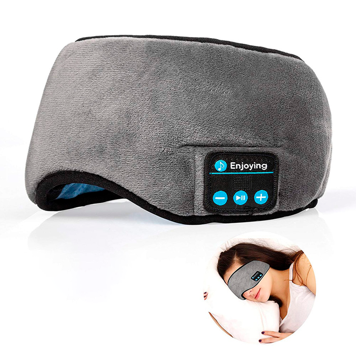 Durma Bem - Fone de ouvido Bluetooth Com Bloqueio de Luz e Ruídos
