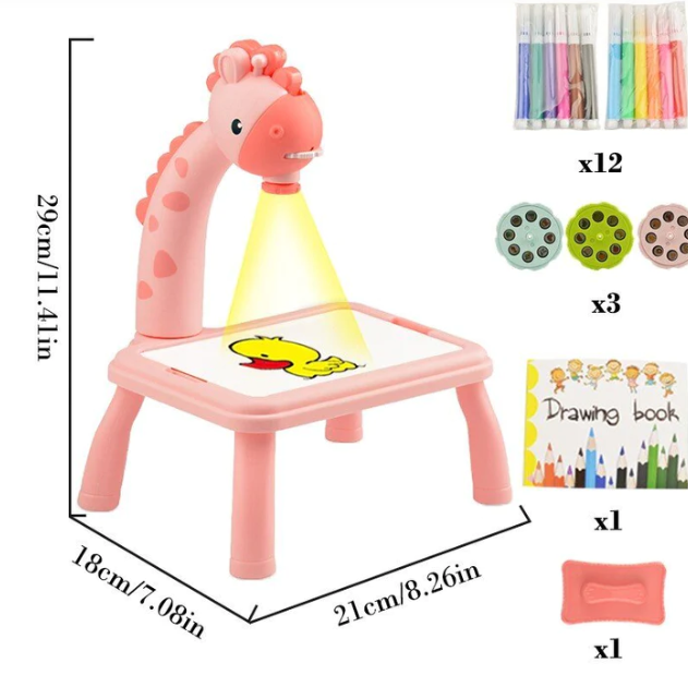 Criativa Table - Mesa para desenhos interativos infantil + Brinde exclusivo - Criativa Kids