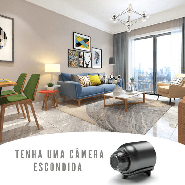 Mini Câmera de Segurança Nano Vision HD