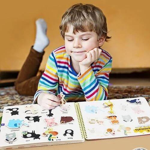 Livro Interativo Montessori Educação Infantil - QuietBook