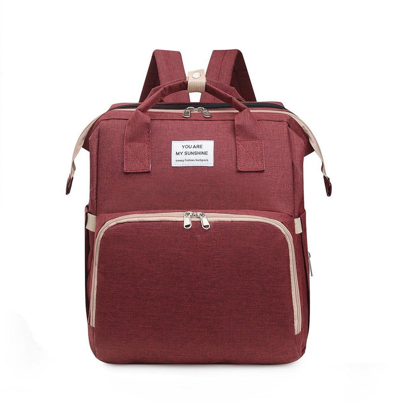 Mochila Bolsa Maternidade Térmica que vira Berço Multifunções Impermeável