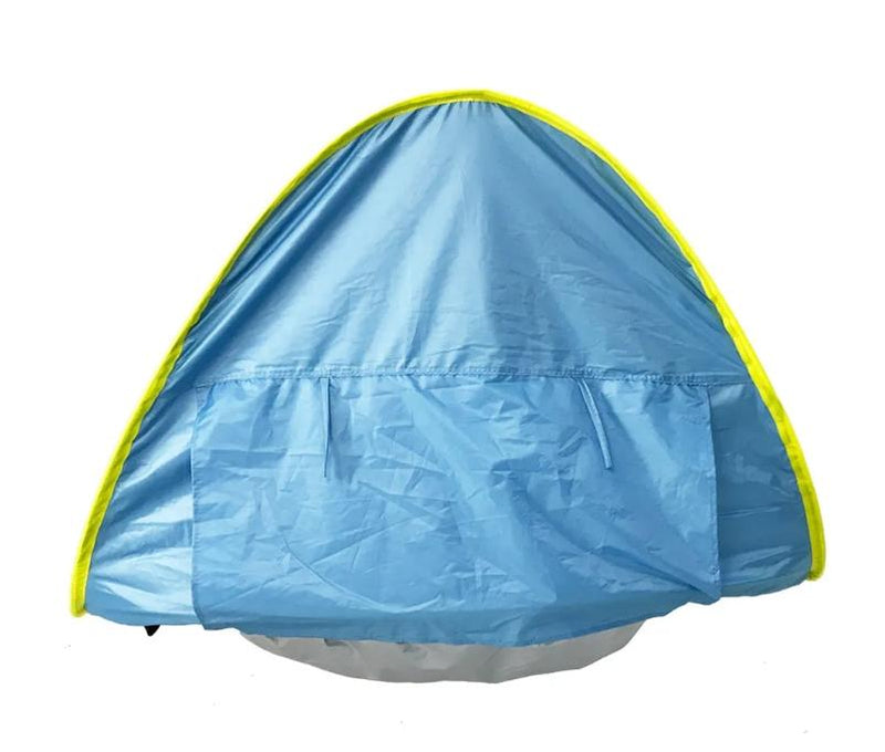 BARRACA DE PRAIA INFANTIL COM PISCINA E PROTEÇÃO UV
